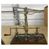 Antique Mechanical Wine Decanting Cradle