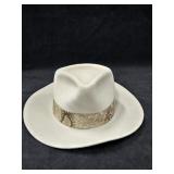 BOOR Light Tan Felt Hat Sz Large Needs Cleaning