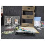 Mail Sorter, (2) New Signable Frames, New