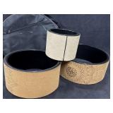 Yoga/Pilates Wheel Set with Case