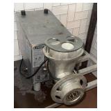 Pro Cut commercial meat grinder and a meat