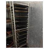20.5"x25.5" Commercial sheet pan rack with wheels