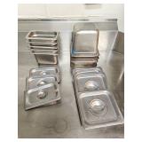 Stainless Steam Table Pans 1/6 & 1/9