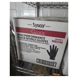 (1) Case Med High Performance Black Nitrile Gloves