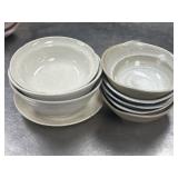 Assorted Bowls & (1) Saucer Plate
