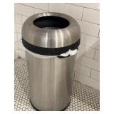 simplehuman Bullet Open Top Can, 60 Liter Brushed