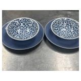 (2) Sets Ramen 7.5" Bowl and 11" Plate
