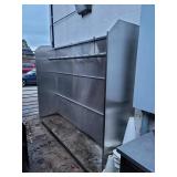 Stainless steel Matt washing station appears to