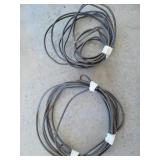 (2) 30 foot Insulated cables.