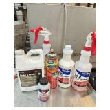 Asst. cleaners & chemicals