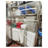 Metro Style Rack With Wheels 47x18x76