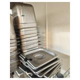 (10) Stainless Steam Table Pans