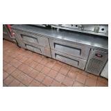 Stainless 4 Drawer Chefs Base