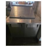 True Refrigerated Prep Table