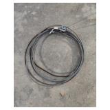 Pairs of (2) Steel Woven Cables with Mounting