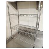 Small Metro Style Wire Shelf Rack 23x13x31