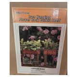 Iron Hanging Flower Rack Basket Shelf