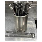 6.5" Stainless Steel Container Filled with