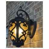 25" Bronze Hardwired Wall Light