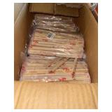 Box of Bamboo Chopsticks open Box