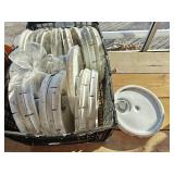 (20) 5 Gal Bucket Lids w/Pour Hole