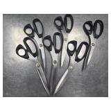 6 pairs of Barobon scissors