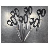 6 pairs of Barobon scissors