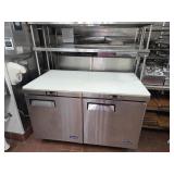 Atosa Stainless Sandwich Prep Station on Wheels