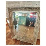 Rustic Gilded Mirror 38x32
