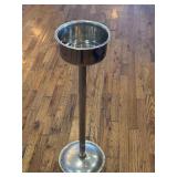 29.5" Tall stainless steel wine bucket stand