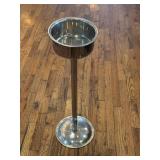 29.5" Tall stainless steel wine bucket stand