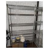 NFS Shelving System 6 Shelves 47"x18"x72" ITEMS