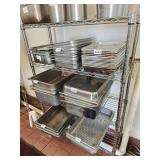 Metro Style Metal Shelving Rack 36x14x54