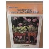 Iron Hanging Flower Rack Basket Shelf