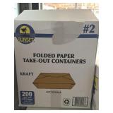 Sunset #2 Folded Paper Take Out