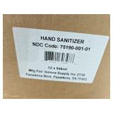 Case of 12 Bottles Hand Sanitizer Liquid