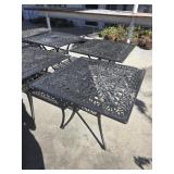 (1) NIB Metal Patio Table