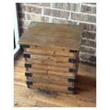 17"x14"x17.5" VTG Rustic Furniture Decor