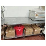 Commercial Stainless Table w/Under shelf 72x30x35