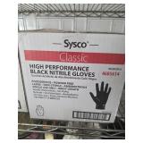 Case Lrg Black Nitrile Gloves