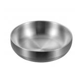 (12) 3.5" Small Round stainless steel dipping