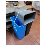 (3) Trash Cans