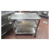 SS Cart 18.5x35x34