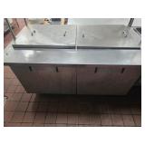 True Sandwich/Salad Prep Table for 24 Pans