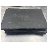 (8) 11"x8" Natural Slate Serving Tray