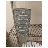 (8) Mini Metal Buckets