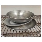 Metal Plates & Bowls