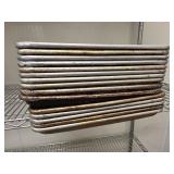 (15) Half Sheet Baking Trays