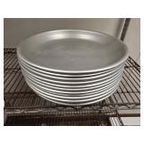 (12) Large Roubd Trays