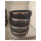 (4) Stone Bowls